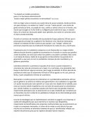 Un gobierno sin corazon?