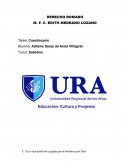 CUESTIONARIO DERECHO ROMANO