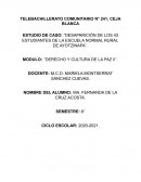 ESTUDIO DE CASO DESAPARICIÓN DE LOS 43 ESTUDIANTES DE LA ESCUELA NORMAL RURAL DE AYOTZINAPA