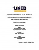 Formando deportistas con valores