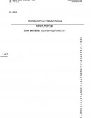 Humanismo y trabajo social