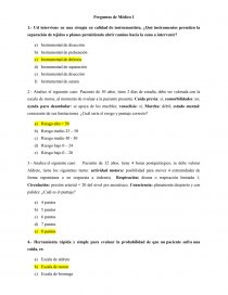 Preguntas de Médico I. Página 1