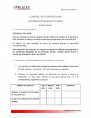 CONTROL DE LA PRODUCCIÓN