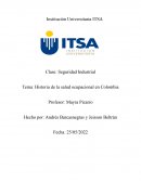 Historia de la seguridad y salud en el trabajo en Colombia