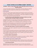 MUJERES ESCRITORAS QUE RECLAMARON IGUALDAD Y EDUCACION