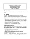 Sistemas de informacion geografica