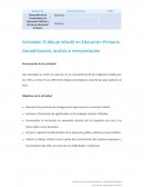 El dibujo infantil en Educación Primaria. Decodificación, análisis e interpretación