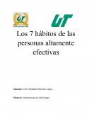 Los 7 hábitos de las personas altamente efectivas
