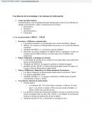 Una historia de la tecnología y los sistemas de información