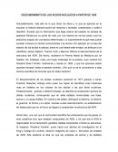 DESCUBRIMIENTO DE LOS ÁCIDOS NUCLEICOS A PARTIR DE 1940