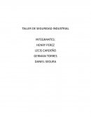 TALLER DE SEGURIDAD INDUSTRIAL
