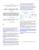 Taller 1 Ingeniería Web