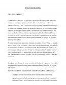 ENSAYO DE FILOSOFIA ¿QUÉ ES EL TIEMPO?