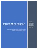 Reflexión de genero
