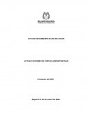 Actas e informes de visitas administrativas