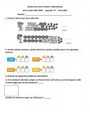 Examen de tercer trimestre. Matemáticas s/r