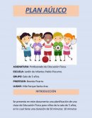 Plan aulico educación física Sala de 5 años