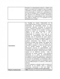 PROYECTO: CREACIÓN DE UN PROGRAMA VOLUNTARIADO DE ASESORAMIENTO Y CONSULTORIA EMPRESARIAL. Página 2