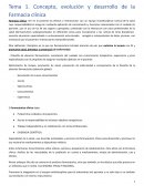 Concepto, evolución y desarrollo de la Farmacia Clínica