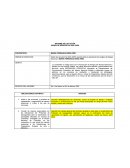 INSTRUCCIÓN PARA UN INFORME