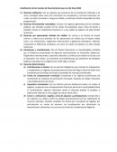 Clasificación de las fuentes de financiamiento para el año fiscal 2022