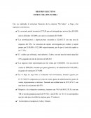 RESUMEN EJECUTIVO ESTRUCTURA FINANCIERA