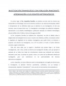 INVESTIGACIÓN CRIMINOLÓGICA CON POBLACIÓN INMIGRANTE
