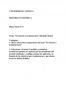 El retorno a la democracia, Muchnik Daniel