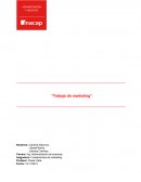 Trabajo de marketing