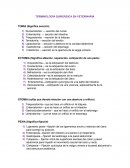 TERMINOLOGÍA QUIRÚRGICA EN VETERINARIA