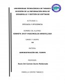 EFICACIA Y EFICIENCIA