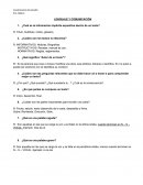 Cuestionario lenguaje 4 basico