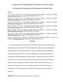 La Importancia de la Epistemología en el Desarrollo de la Cultura Científica