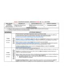 PLANEACIÒN DEL SECUENCIA 2 ASIGNATURA DE ESPAÑOL