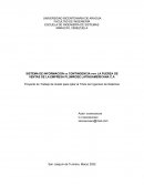 SISTEMA DE INFORMACION de CONTINGENCIA para LA FUERZA DE VENTAS DE LA EMPRESA PLUMROSE LATINOAMERICANA C.A