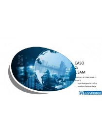 CASO 2: USAM FINANZAS INTERNACIONALES. Página 1
