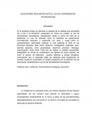 EDUCADORES RESILIENTES ANTE EL USO DE HERRAMIENTAS TECNOLÓGICAS