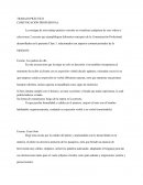 Comunicación profesional TP aeronavegantes