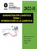 INTRODUCCIÓN A LA LOGISTICA