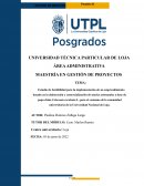 Estudio de factibilidad para la implementación de un emprendimiento basado en la elaboración y comercialización de snacks artesanales a base de papa china Colocasia esculenta L,