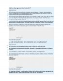 ¿Qué es el programa de orientación?