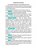 Las funciones básicas del sistema educativo