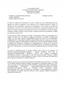 Departamento de Biología Teoría del Conocimiento