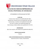 La Rentabilidad en la Microempresa San Martín