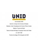 Tarea de clase #2 Mapa Conceptual Teoría del Delito