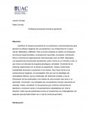 Problema psicosocial durante la pandemia