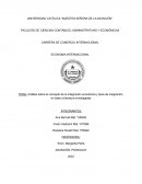 Análisis sobre el concepto de la integración económica y tipos de integración, en base a literatura investigadas