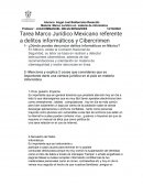 Delitos informaticos marco juridico