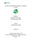 ENSAYO LA ALEGORÍA DEL MITO DE LA CAVERNAS PLATÓN
