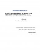 PLAN DE MEJORA PARA EL INCREMENTO DE VENTAS EN CORPORACION AVIANA E.I.R.L